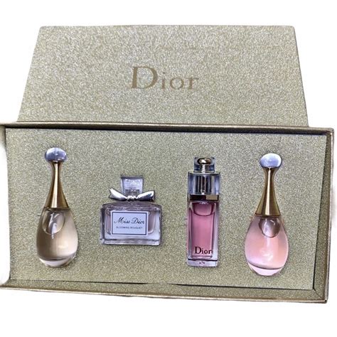 christian dior miniatures|dior miniature gift set.